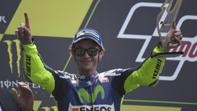 Valentino Rossi Juara GP Katalonia