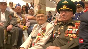 Veteran Soviet di Yerusalem Rayakan Hari Kemenangan PDII