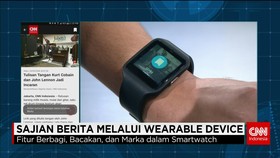 Sajian Berita CNNIndonesia.com dalam Wearable Device