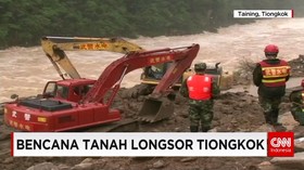 Tanah Longsor di Tiongkok Menewaskan 19 Orang
