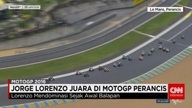 Lorenzo Finis Tercepat di MotoGP Perancis
