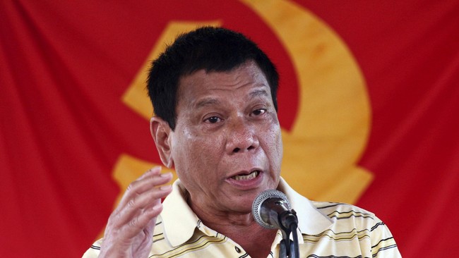 Meskipun belum resmi diumumkan menang, capres Filipina yang unggul dalam pemilu, Rodrigo Duterte, merencanakan pembebasan pemberontak komunis.