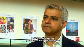 Pesan Wali Kota Muslim Pertama London untuk Donald Trump
