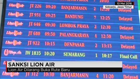 Lion Air Dilarang Menambah Rute Penerbangan Baru