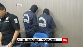 Polisi Menangkap Artis, JF, yang Tengah Berpesta Narkoba