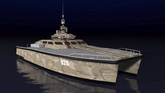 Tank boat buatan pabrik senjata Indonesia ini disebut dapat mengarungi laut hingga kedalaman lebih dari 2.000 meter dengan kecepatan 40 knot.