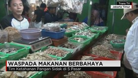 Tim Ketahanan Pangan Temukan Makanan Mengandung Zat Berbahaya