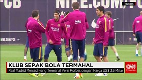 Forbes Rilis Daftar 10 Klub Termahal Dunia