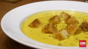 Resto Spesialis Pancake Tawarkan Menu Sup Wortel Panggang