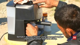 Pengungsi di Yunani Berwirausaha Untuk Bertahan Hidup