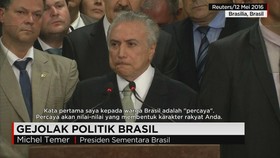 Wakil Presiden Brasil Didaulat Jadi Pelaksana Tugas Presiden