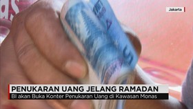 Penukaran Uang Jelang Ramadan