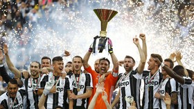 Foto Perayaan <i>Scudetto</i> Juventus