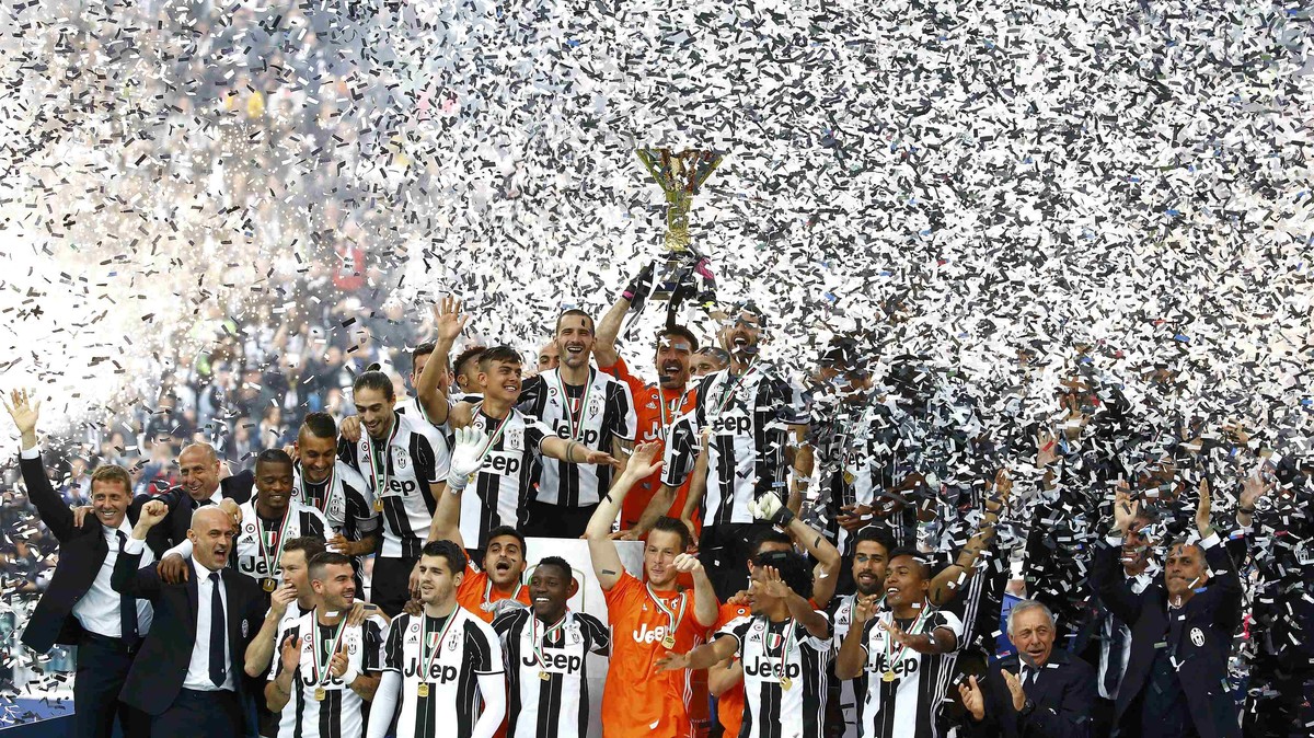 Foto Perayaan Scudetto Juventus