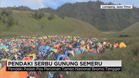 5.442 Pendaki Kunjungi Semeru Sejak Pembukaan Awal Mei