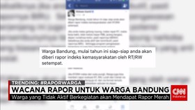 Rencana Pemberlakuan Rapor Bagi Warga Bandung