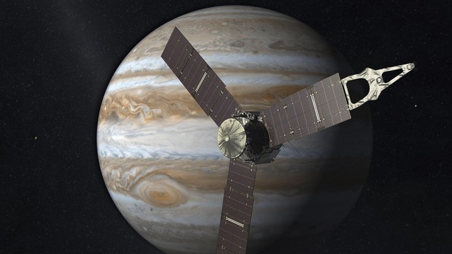Pesawat nirawak Juno telah tiba di atmosfer Jupiter pada 4 Juli kemarin. Di samping penantian data baru soal Jupiter, berikut sejumlah fakta menarik tentangnya.