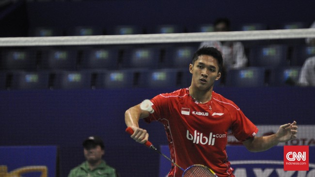 Jonatan Christie gagal di perempat final Malaysia Terbuka Super Series Premier 2017 setelah kalah dari Lin Dan. Hanya dua wakil Indonesia ke semifinal.