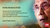 FOTO: Delapan Kidung Sapardi Djoko Damono Penyair Sapardi Djoko Damono meninggal dunia di usia 80 tahun pada Minggu (19/7) pagi. Berikut delapan kidung Sapardi Djoko Damono.