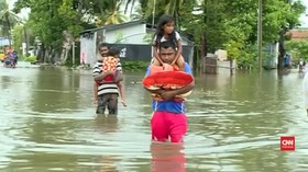 Sri Lanka Diterjang Banjir Bandang dan Longsor