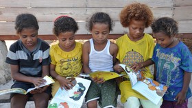Menumbuhkan Budaya Membaca bagi Anak-anak Raja Ampat
