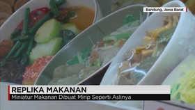 Melihat Lebih Dekat Usaha Membuat Miniatur Makanan