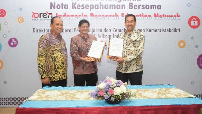 PT Telkom Indonesia (Persero) Tbk memantapkan dukungannya pada dunia riset perguruan tinggi.