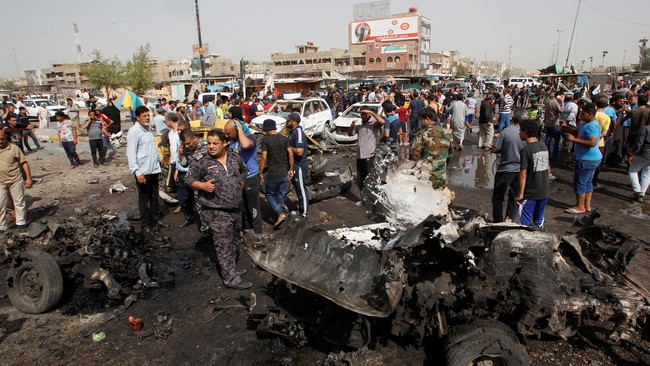 Hari Raya Idul Fitri yang seharusnya disambut suka cita justru berganti petaka. Sejumlah ledakan di Irak dan Arab Saudi di hari terakhir Ramadan menjadi noda.