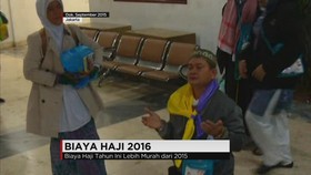 Biaya Haji Tahun 2016 Turun