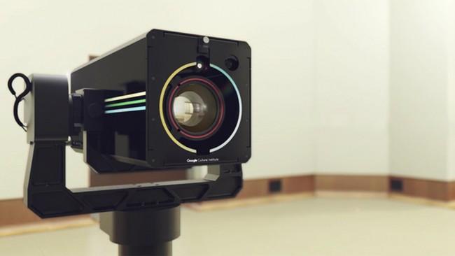 Art Camera dapat bergerak otomatis merekam inci demi inci sebuah lukisan lalu menjahitnya agar menjadi data beresolusi gigapixel.