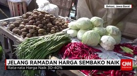 Harga Sejumlah Bahan Kebutuhan Pokok Mulai Melonjak