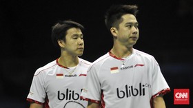 Marcus/Kevin Melaju, Rian/Berry Tersingkir