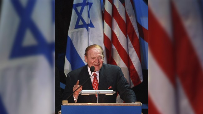 Sheldon Adelson adalah orang terkaya no.8 dunia yang menyumbang hingga Rp1,3 triliun untuk kampanye kemenangan Donald Trump dalam pilpres Amerika Serikat.