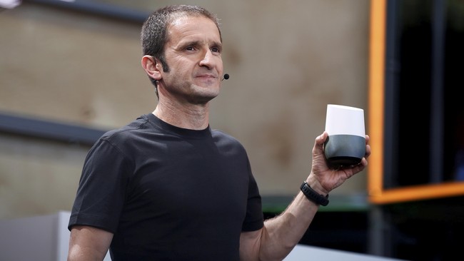 Google Home mirip dengan teknologi Jarvis di kisah Iron Man. Google membuatnya untuk menyaingi Echo yang dikembangkan Amazon.