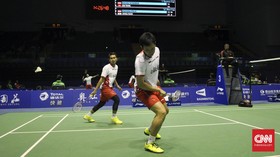 Ahsan/Hendra Menang Mudah, Indonesia 1-1 Korsel