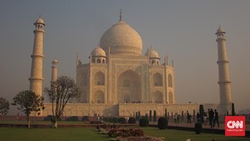 Polusi Kian Parah, Taj Mahal Dipasangi Alat Pembersih Udara