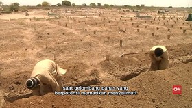 Hadapi Gelombang Panas, Pakistan Gali Kuburan Massal