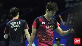 Marcus/Kevin Sempat Bikin Ganda Nomor Satu Korsel Gugup