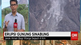 Laporan Langsung Erupsi Gunung Sinabung