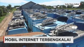 Mobil Layanan Internet Kecamatan Terbengkalai