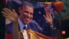 Warga Vietnam Antusias Sambut Kedatangan Obama