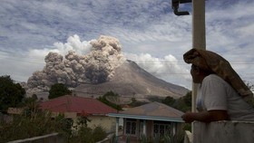 Abu Vulkanik Sudah Mencapai Brastagi dan Kabanjahe