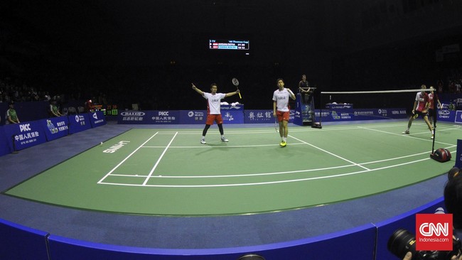 Pelatih ganda putra, Herry Iman Prierngadi, fokus menggenjot fisik Mohammad Ahsan dan Hendra Setiawan jelang Olimpiase Rio de Janeiro, Brasil.