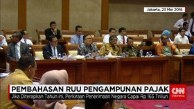 Pembahasan RUU Pengampunan Pajak