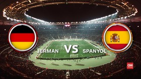 Jerman dan Spanyol Berebut Supremasi Eropa