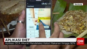 Memeriksa Jumlah Kalori Makanan via Aplikasi
