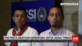 PSSI Minta Bantuan Kemenpora Untuk Mendanai Tim Nasional