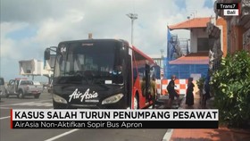 Air Asia Hentikan Sopir Bus Apronnya