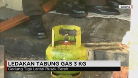 Tabung Elpiji Meledak di Slipi Melukai 8 Orang