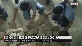 Mabes Polri Gagalkan Peredaran 1 Ton Ganja ke Subang